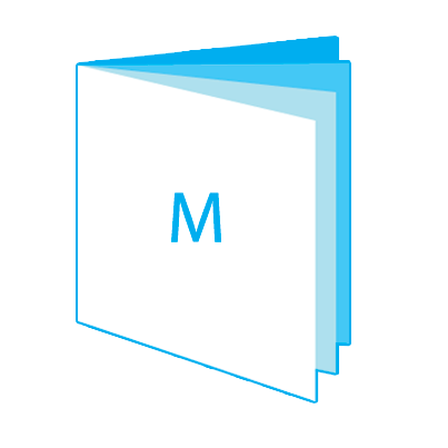 Brochures Vierkant M (148 x 148 mm)