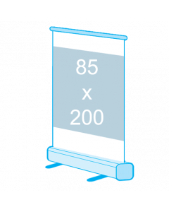 Roll-up banners 85 x 200 cm